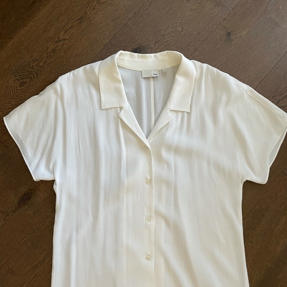 Wilfred Free Crepe Button Down Dress - Picture 3 of 4